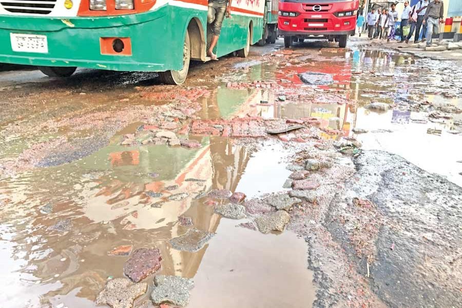 Dhaka roads need urgent repair
