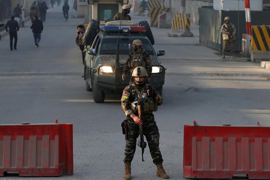 Blast near Kabul intelligence agency kills six