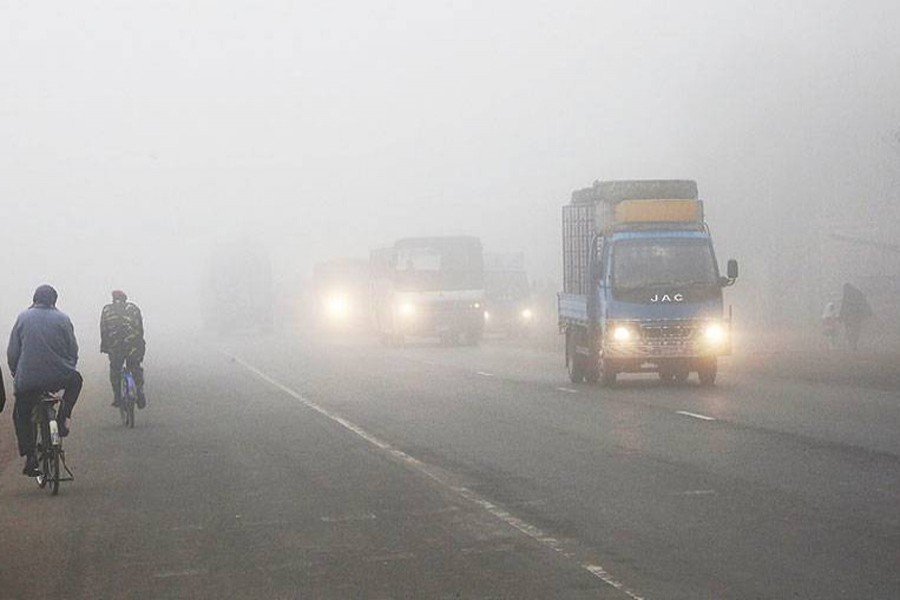 Bangladesh shivers with a cold wave.