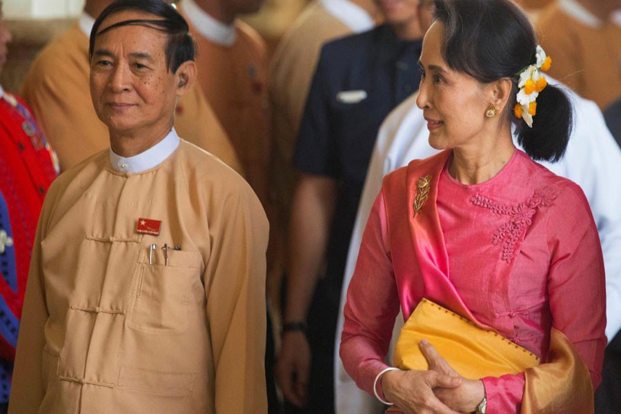 Suu Kyi ally Myint becomes Myanmar president