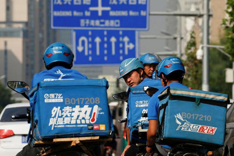 Alibaba merging China food delivery units
