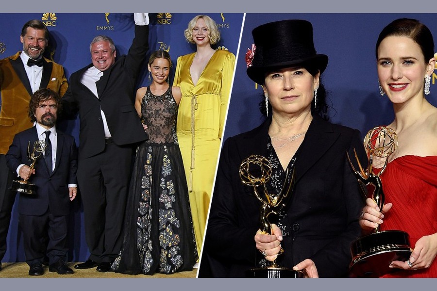 'Mrs Maisel,' 'Game of Thrones' bag top prizes at Emmys