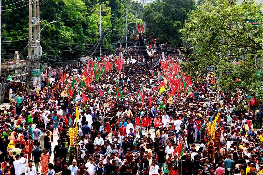 Holy Ashura observed amid heightened security measures