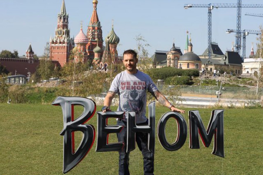 Tom Hardy says on-screen 'Venom' stays true to Marvel comics