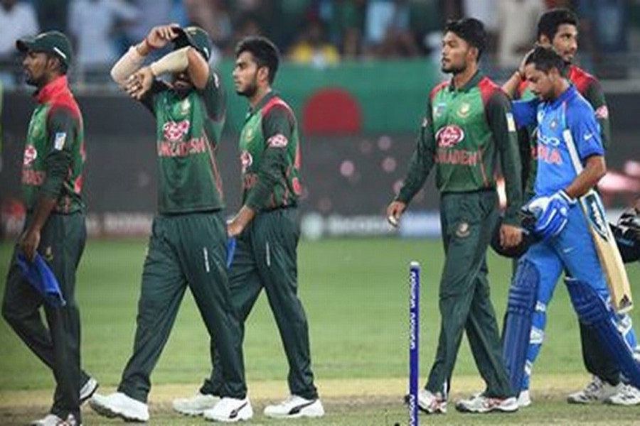Bangladesh lose to India in last-ball finish