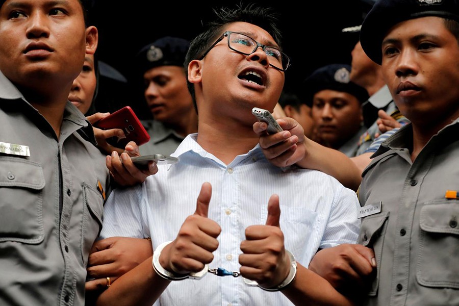 Jailing of journalists worldwide nears record high