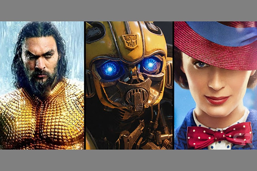 'Aquaman' eyes $68m; 'Bumblebee,' 'Mary Poppins' battle for No. 2