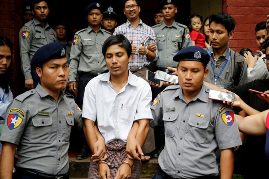 Myanmar court rejects appeal by jailed Reuters reporters