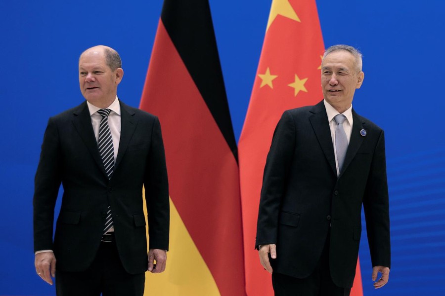 Germany, China pledge to open markets