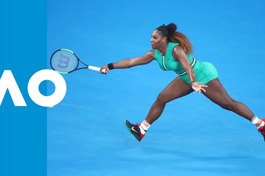 Serena knocks out top seed Halep
