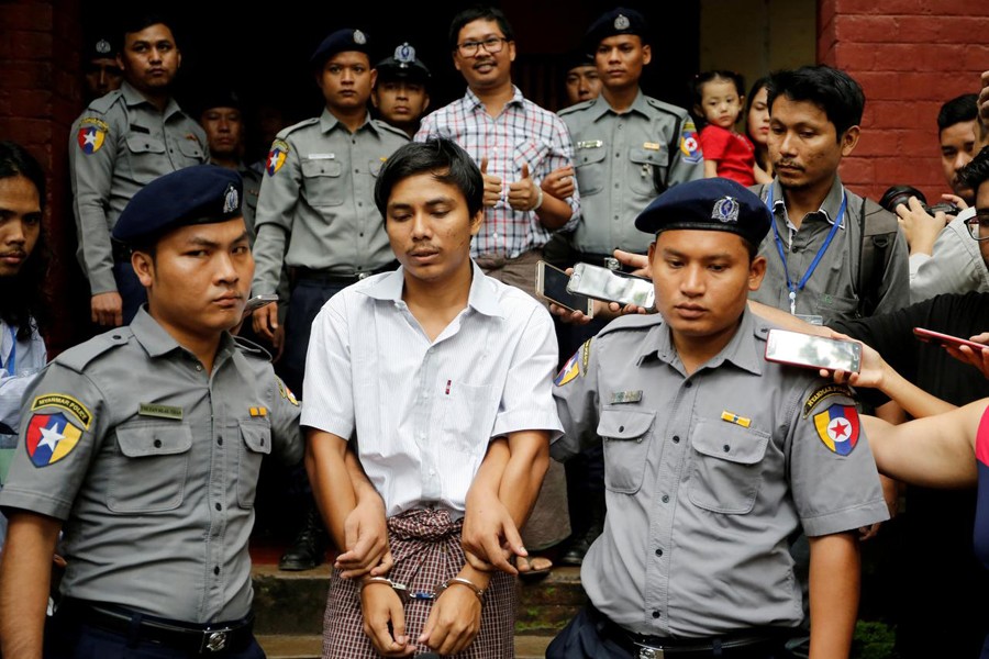 Reuters journalists in Myanmar appeal to  top court against conviction