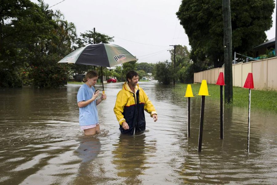 Floods hit part of Australia’s Queensland; more rain expected