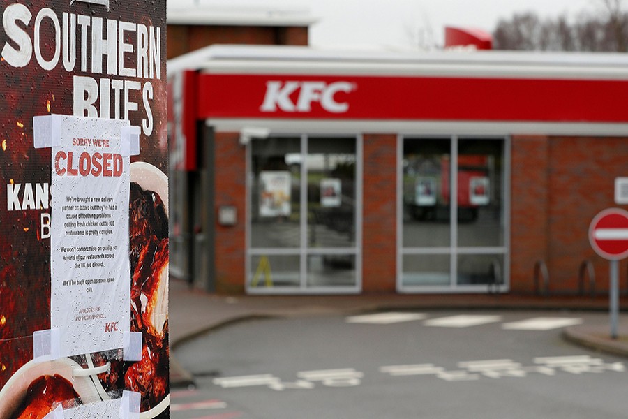 Mongolia temporarily suspends all KFC outlets