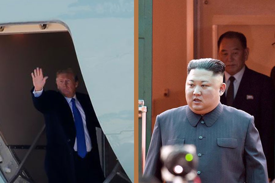 Trump, Kim in Vietnam for their second summit