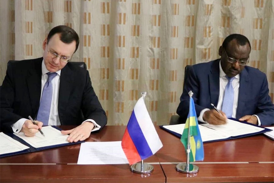 Russia, Rwanda sign MoUs for peaceful use of nuclear energy