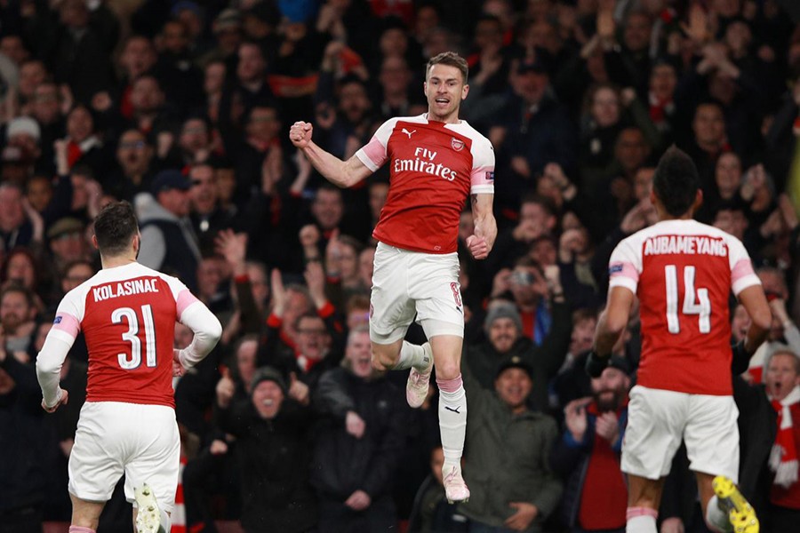 Gunners take advantage over Napoli in Europa League