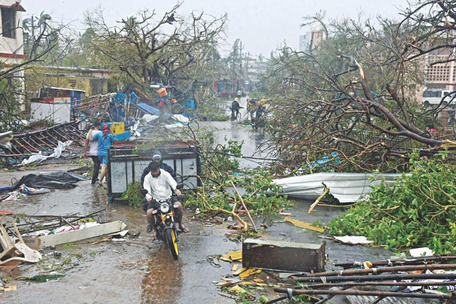 Forecast-based financing helped communities prepare for Fani