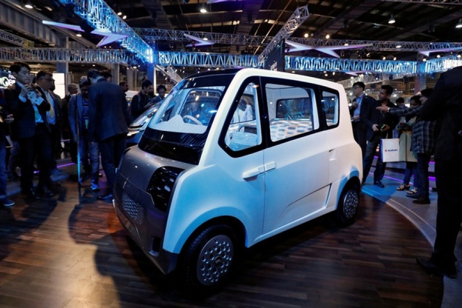 India cuts tax rate on electric vehicles to boost uptake