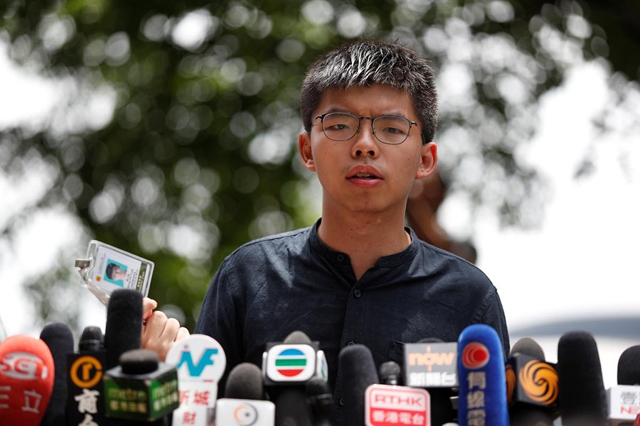 Hong Kong pro-democracy activist arrested