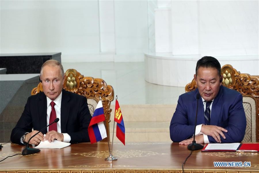 Mongolia, Russia lift ties to comprehensive strategic partnership