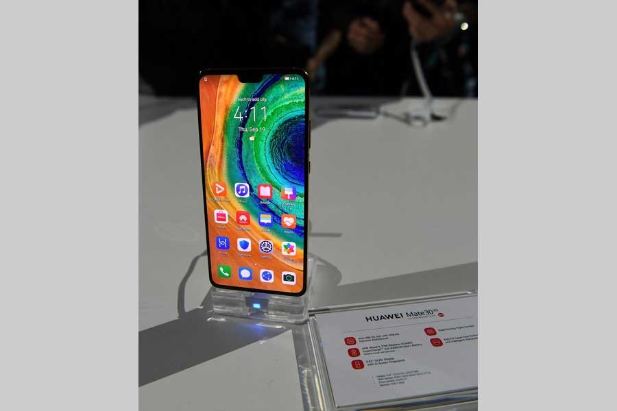 Huawei launches flagship Mate 30 smartphone