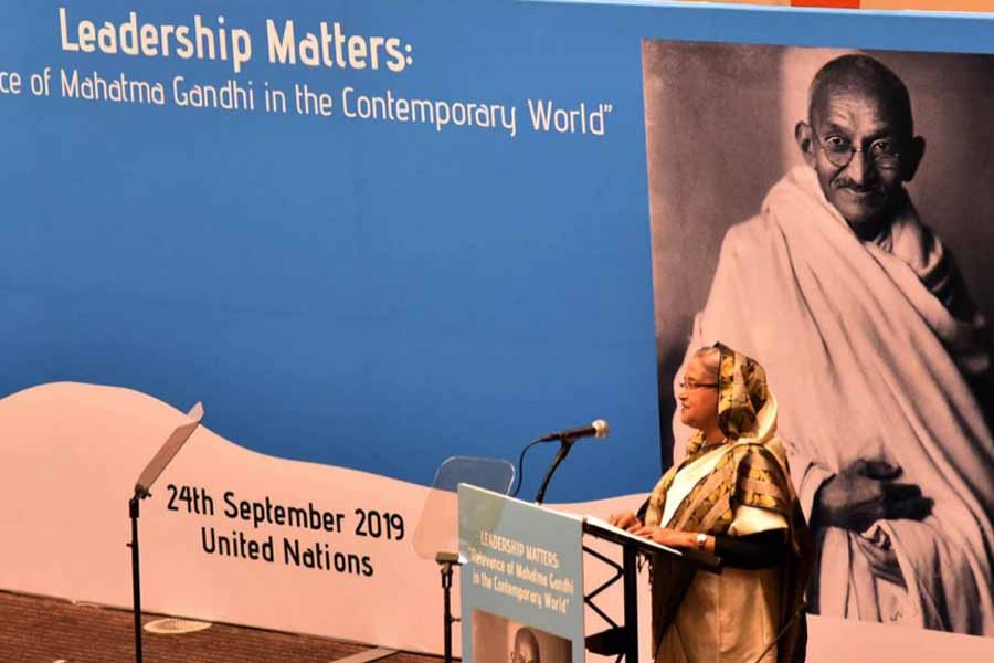 PM feels the necessity of Gandhian approach in today’s divisive world