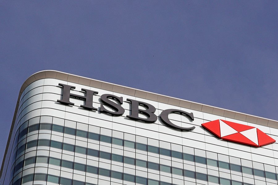 The HSBC logo is seen at their offices at Canary Wharf financial district in London, Britain on March 3, 2016 — Reuters/Files