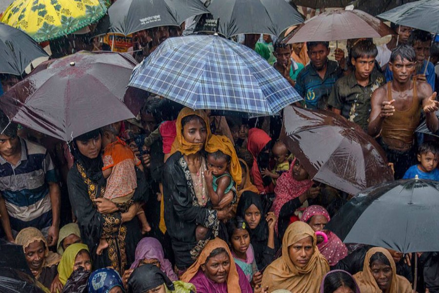 Bangladesh is now hosting over 1.1 million Rohingyas who have fled their homeland in Rakhine State after being persecuted by their own country. Photo: AP/Files