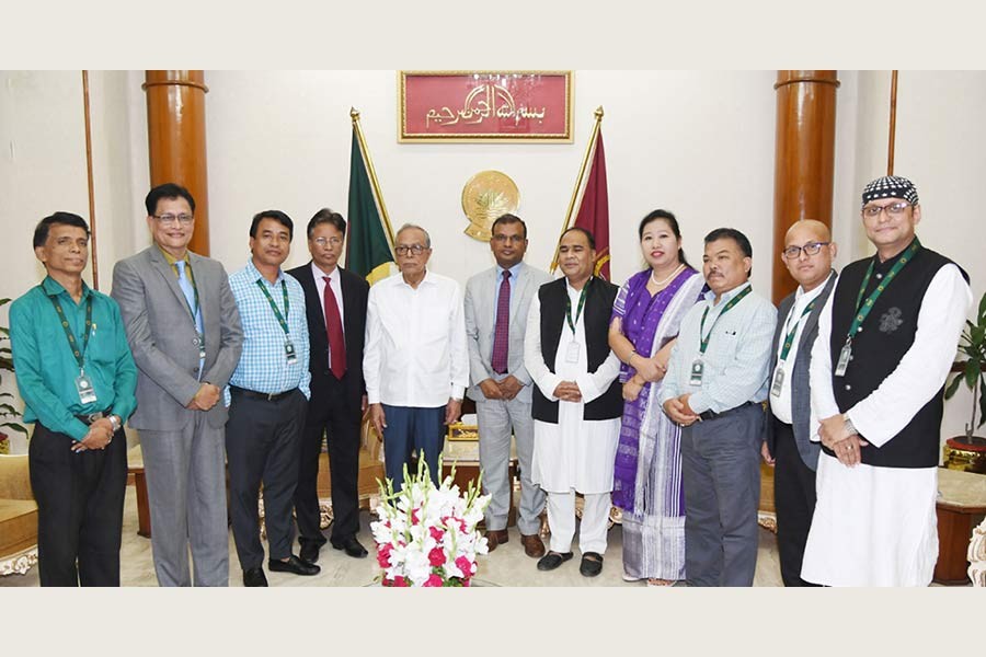 Work for strengthening communal harmony: President