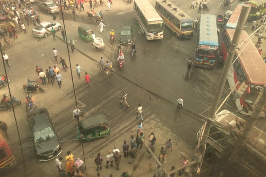 Commuters suffer as fewer vehicles on Dhaka roads