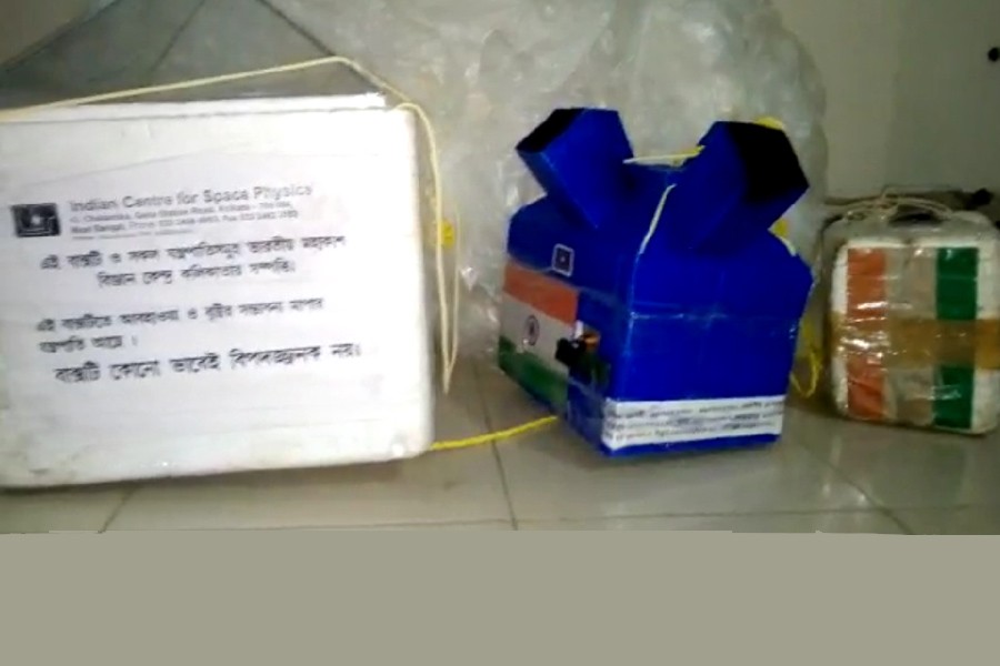 Indian weather balloon crashes in BD