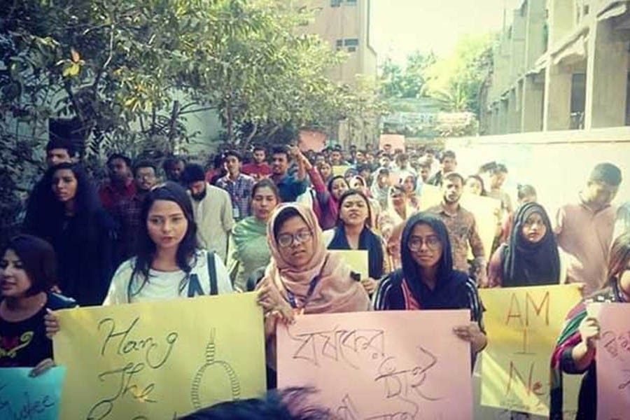 Stamford University students protest fellow’s death