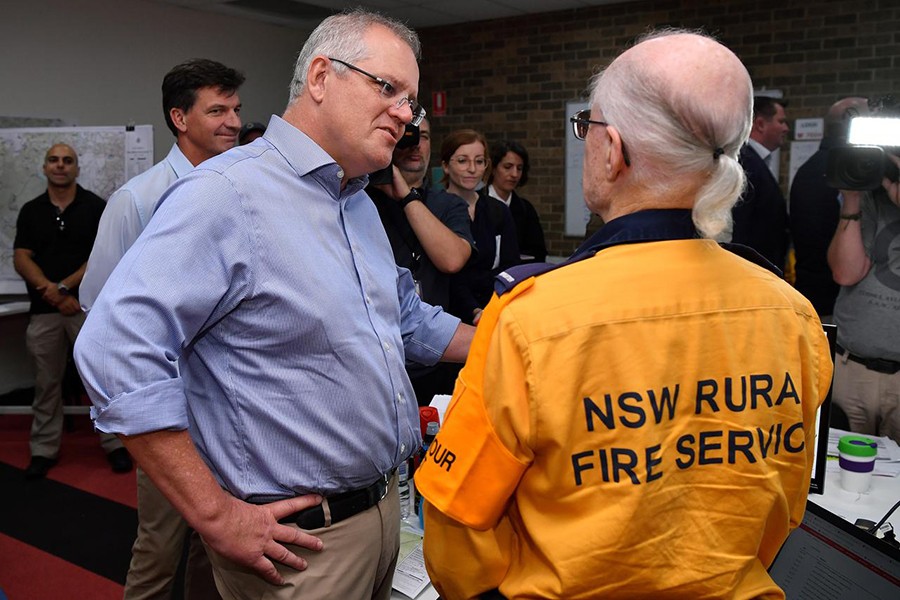 Australian PM faces resignation calls as bushfires fuel climate debate