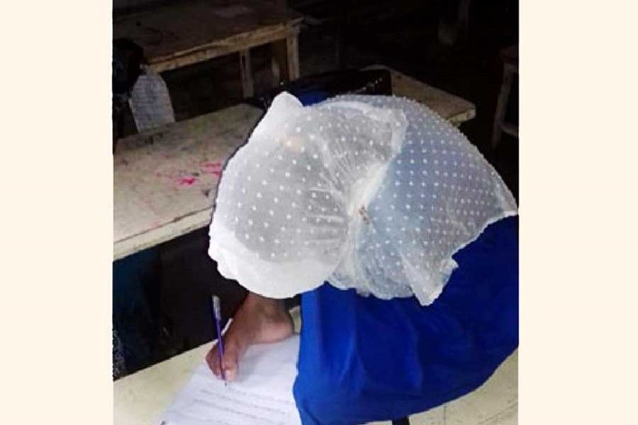 Girl rewrites fate with foot; gets A+ in PEC