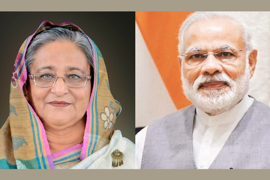 Modi phones Hasina to extend new year greetings