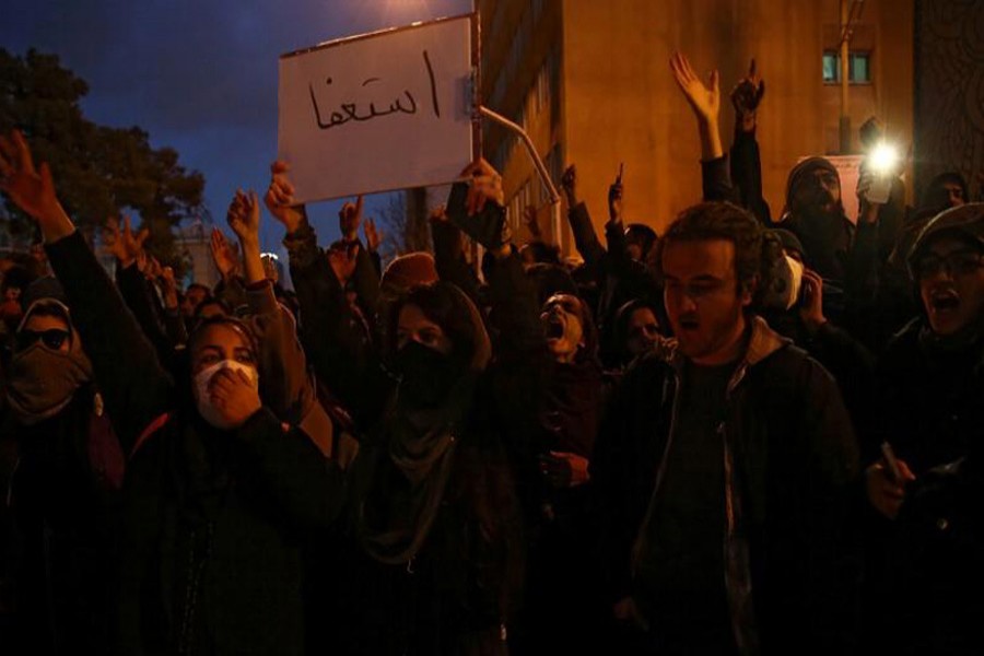 Iran's handling of plane disaster sparks new challenge to rulers