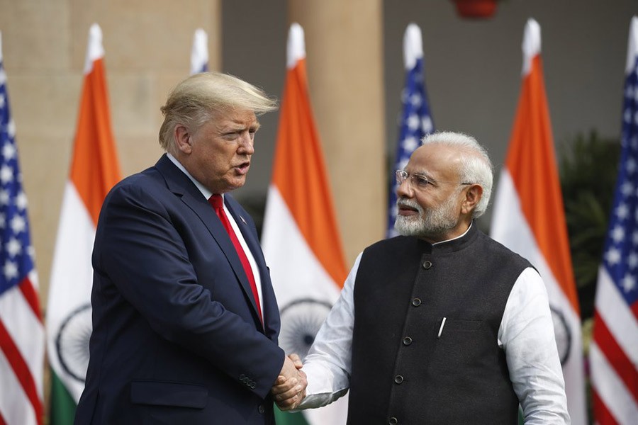 India to buy $3b military equipment from US, Trump says