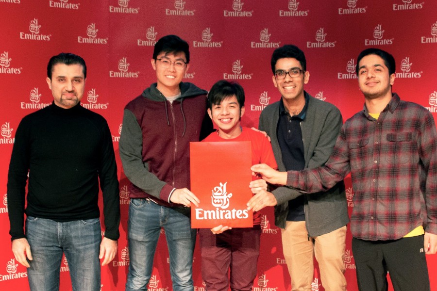 Emirates recognises extraordinary ideas from young talents