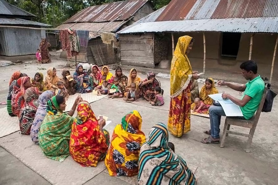 Microcredit recipients, distributors in peril