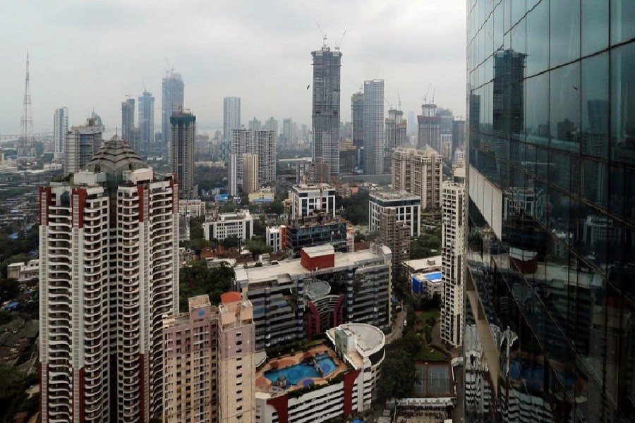 A general view of Mumbai's central financial district, India, June 13, 2017. — Reuters/Files