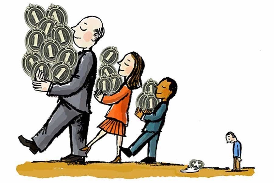 Wealth of billionaires and the poor