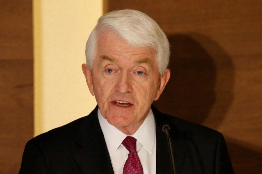 President and CEO of the US Chamber of Commerce Thomas J. Donohue gives a speech in a meeting at the American Chamber of Commerce of Mexico, at Club de Industriales in Mexico City, Mexico, April 24, 2017. — Reuters/Files