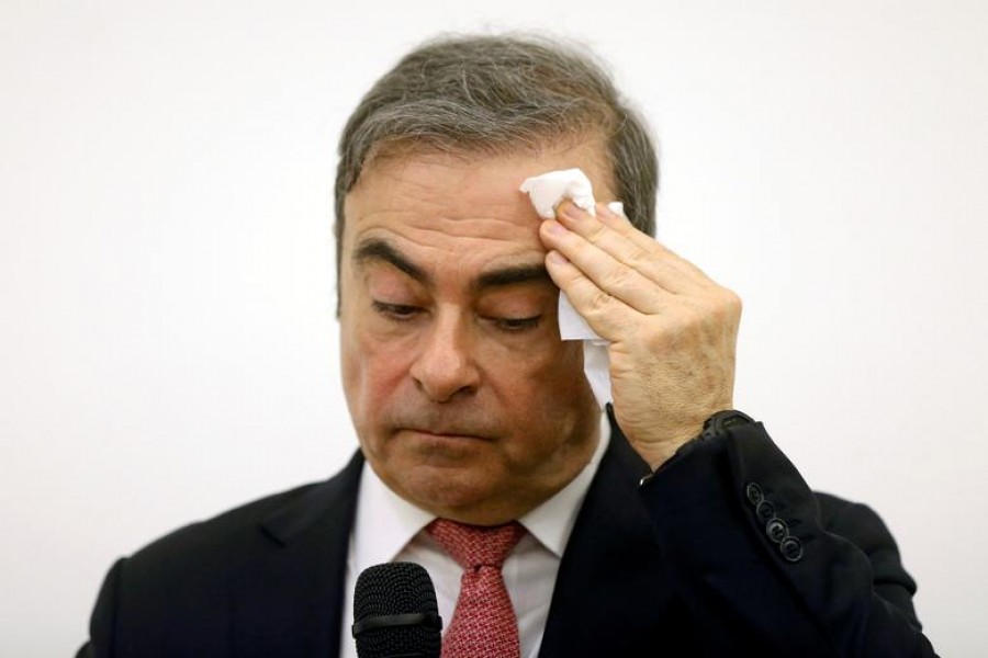 Nissan denies corporate conspiracy to oust ex-chairman Ghosn