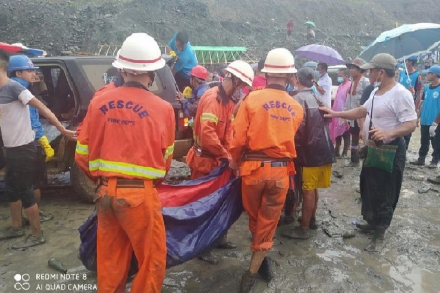 Death toll rises to 162 in Myanmar jade mine collapse