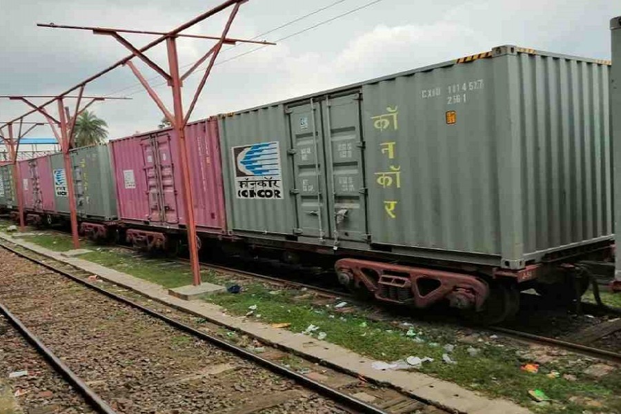 First container-train arrives from India