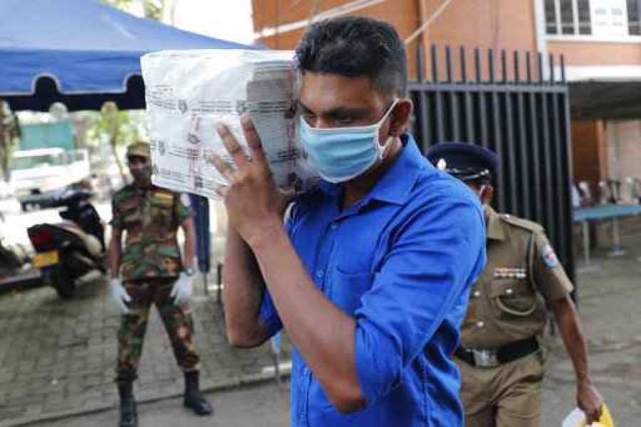 Voting underway in Sri Lanka’s parliamentary election