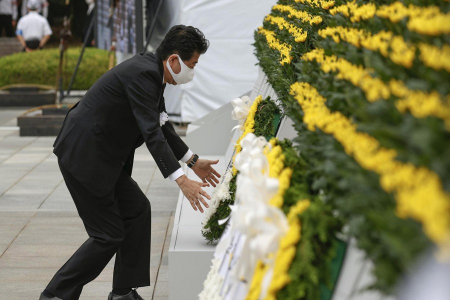 Hiroshima marks 75 years since atomic bombing in scaled-back ceremony