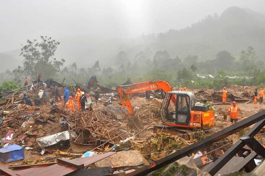 Landslide kills 15 in Kerala, more than 50 feared trapped