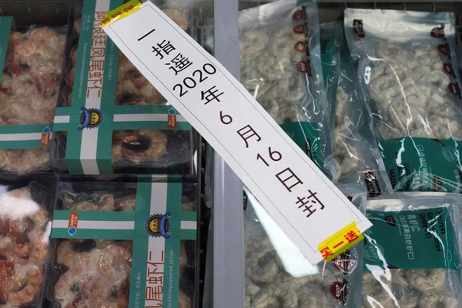 Coronavirus found on Ecuador shrimps in China