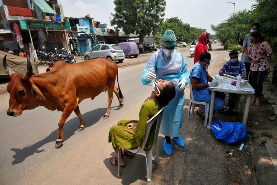 India coronavirus infections near 4.0m